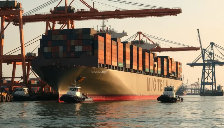 Porte conteneur géant : le plus grand du monde, records et géants des mers