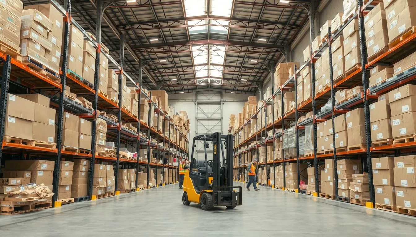stockage de masse logistique